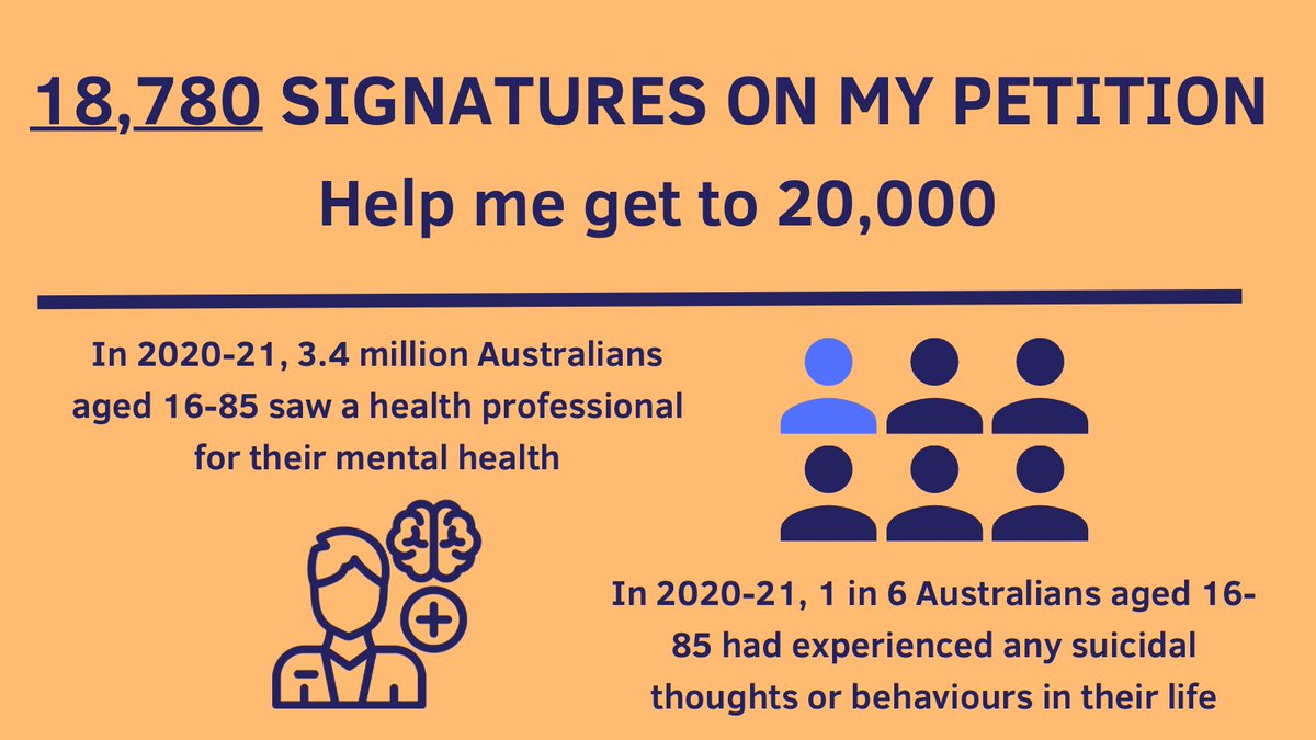 lydiardean's tweet photo. @Mark_Butler_MP Reinstate the 10 additional Better Access therapy sessions for all Australians. Sign the Petition here: https://t.co/7ir6ELiguj 
#auspol #MentalHealthMatters #Australia #SuicidePrevention https://t.co/xFh647aZwq