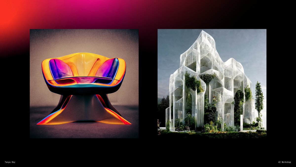 Get ready to take your product design skills to the next level. 

This workshop will teach you how to use AI to generate, optimize, and personalize designs, saving you time and resources while bringing your ideas to life like never before.

tanyarey.ch/ai-workshop-re…

#ai #design