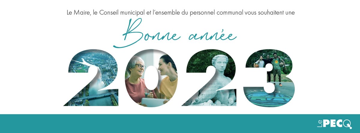 ✨Le Maire, le Conseil municipal ainsi que le personnel communal vous souhaitent une bonne année 2023 !✨