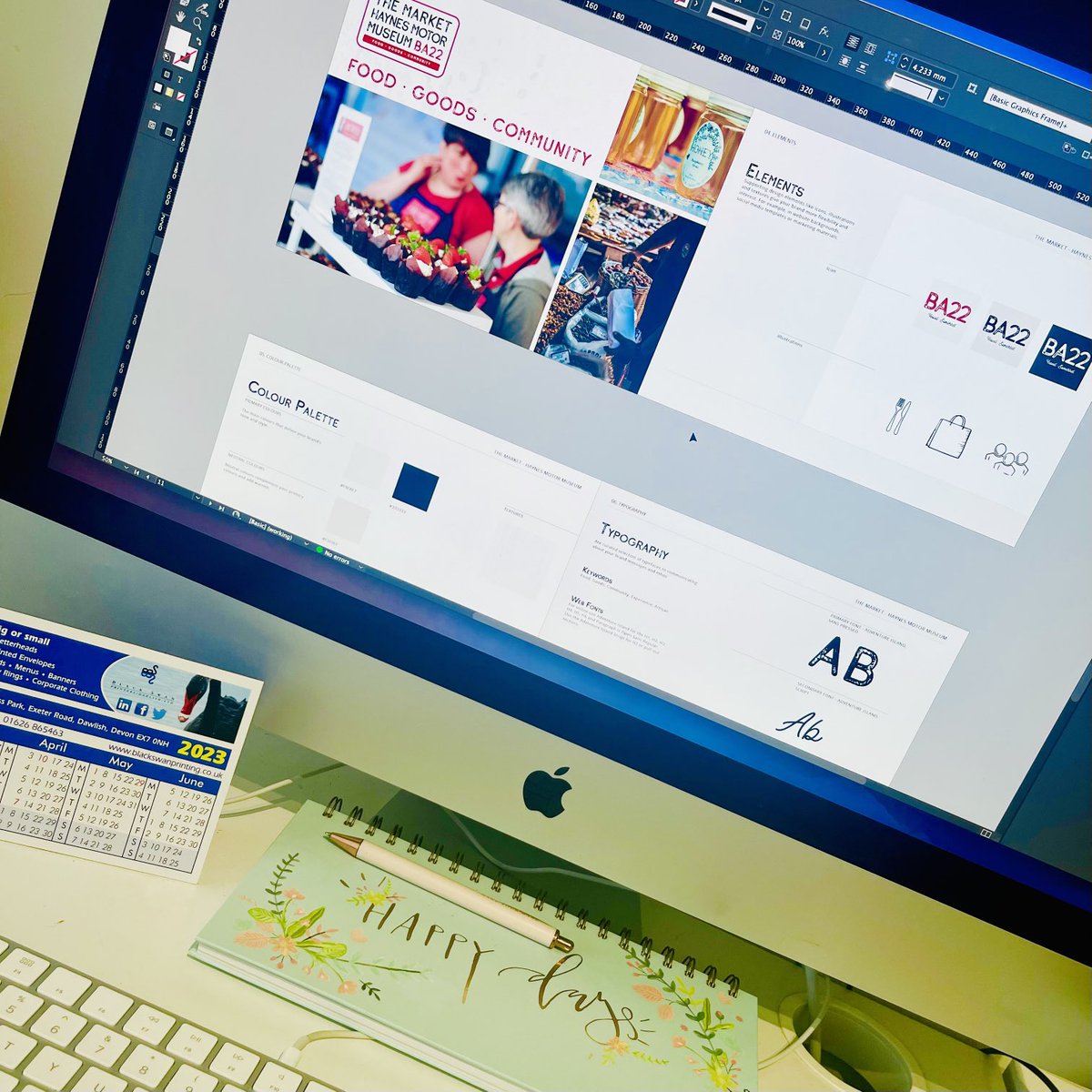 Woo hoo! Back in the room! 🥳 Happy New Year to all my clients, look forward to be back working with you. #backtowork #blackswanprint #byinvitationevents