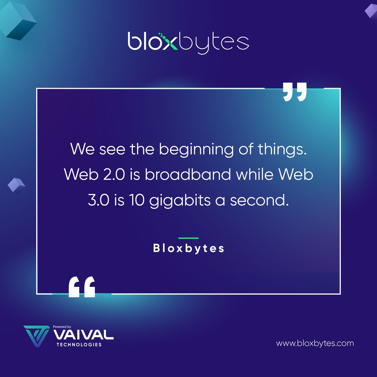 BloxBytes's tweet photo. 𝐐𝐮𝐨𝐭𝐞 𝐨𝐟 𝐭𝐡𝐞 𝐃𝐚𝐲

𝐆𝐞𝐭 𝐢𝐧 𝐭𝐨𝐮𝐜𝐡 𝐰𝐢𝐭𝐡 𝐁𝐥𝐨𝐱𝐁𝐲𝐭𝐞𝐬!

📲 (231) 580 8240
🌎 https://t.co/2TuT1fsBqq
📧 info@bloxbytes.com

#quoteoftheday #blockchaindevelopment #web3 #web3community #BloxBytes #web3development #development #community #web2 https://t.co/f4pRQWgTM8