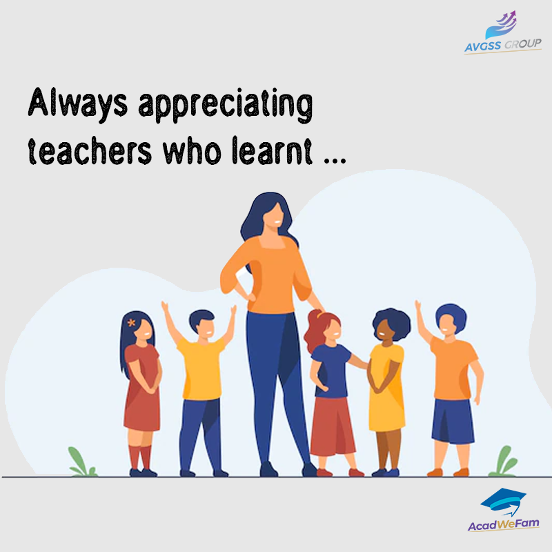 avgssgroup's tweet photo. We live in an age where both- the students and teachers are learning and unlearning a lot of things!
At #AcadWeFam, we believe in the mere principle of every teacher being a student as well!
#AcadWeFam #SushantGJabare #Teacher #Students #Motivation #SocialMedia #AVGSSGroup https://t.co/4lB6qvyBwF