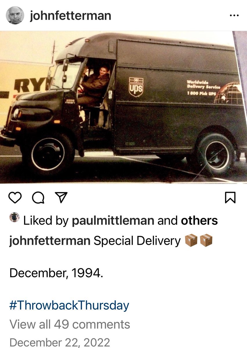 Teamsters's tweet photo. Congrats to @JohnFetterman on being sworn in to the U.S. Senate!👊 

Here's to the new members of the 118th Congress who will fight for working people. 
#StrongContract #UPSTeamsters https://t.co/T0ellYo1GL