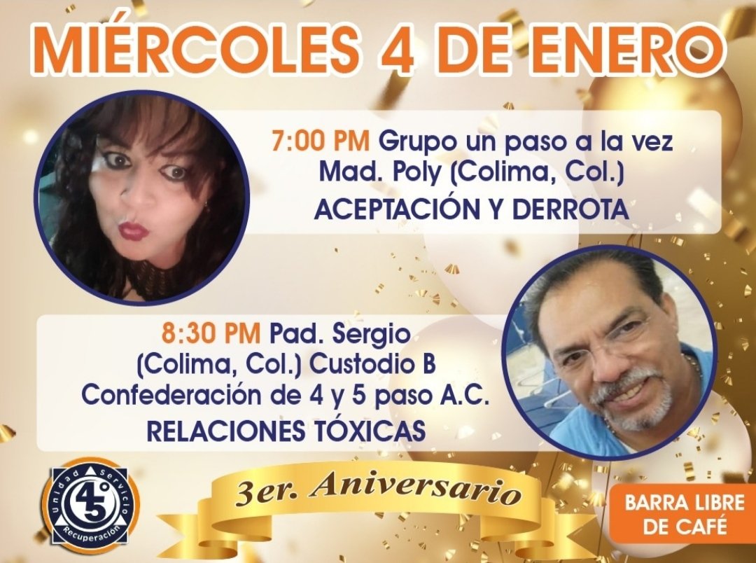 polyrouss's tweet photo. Hoy miércoles te esperamos en Tuxpan Jal, Lenguaje del Corazón. Compartiremos experiencia, fortaleza y esperanza... Temas de peso y fondo. https://t.co/CH86WKmYWl