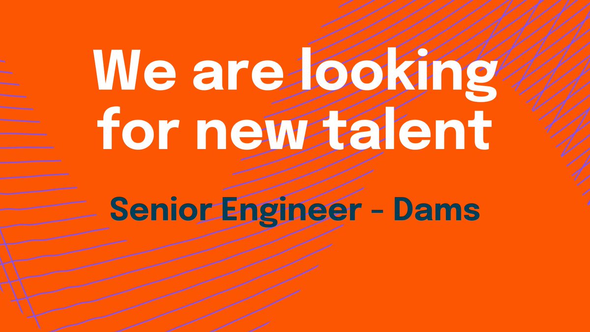 Vacancy - Dams Engineer appointed to Supervising Engineers Panel (Reservoirs Act 1975)

You’ll have experience of working in the UK reservoir industry, strong technical foundation in dams and reservoirs engineering, and proven skills in project management

bit.ly/vacancy22_41