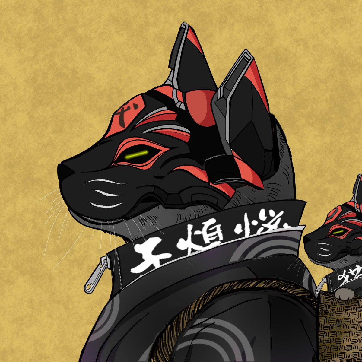 超絶美人さんが届きました💓😍💓
<a href="/nekotokyopunks/">NekoTokyoPunks/Magazine</a> さんありがとうございます♪

娘のウォレットに贈って子煩悩NekoPunksと並べたいと思います☺️