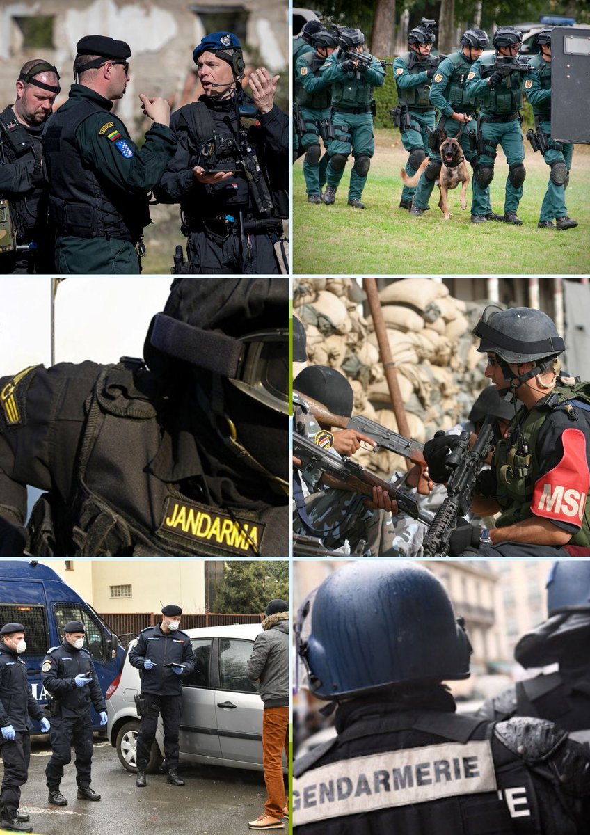 NSPCOE's tweet photo. The added benefit of #NATO #StabilityPolicing in #FragileStates: reducing the use of force, decreasing collateral damage, responding to the population’s security needs by filling the #PublicSecurityGap with a #PoliceLikeMindset through its #BlueLens. #WeAreNATOStabilityPolicing https://t.co/Gb4ytV1W4c