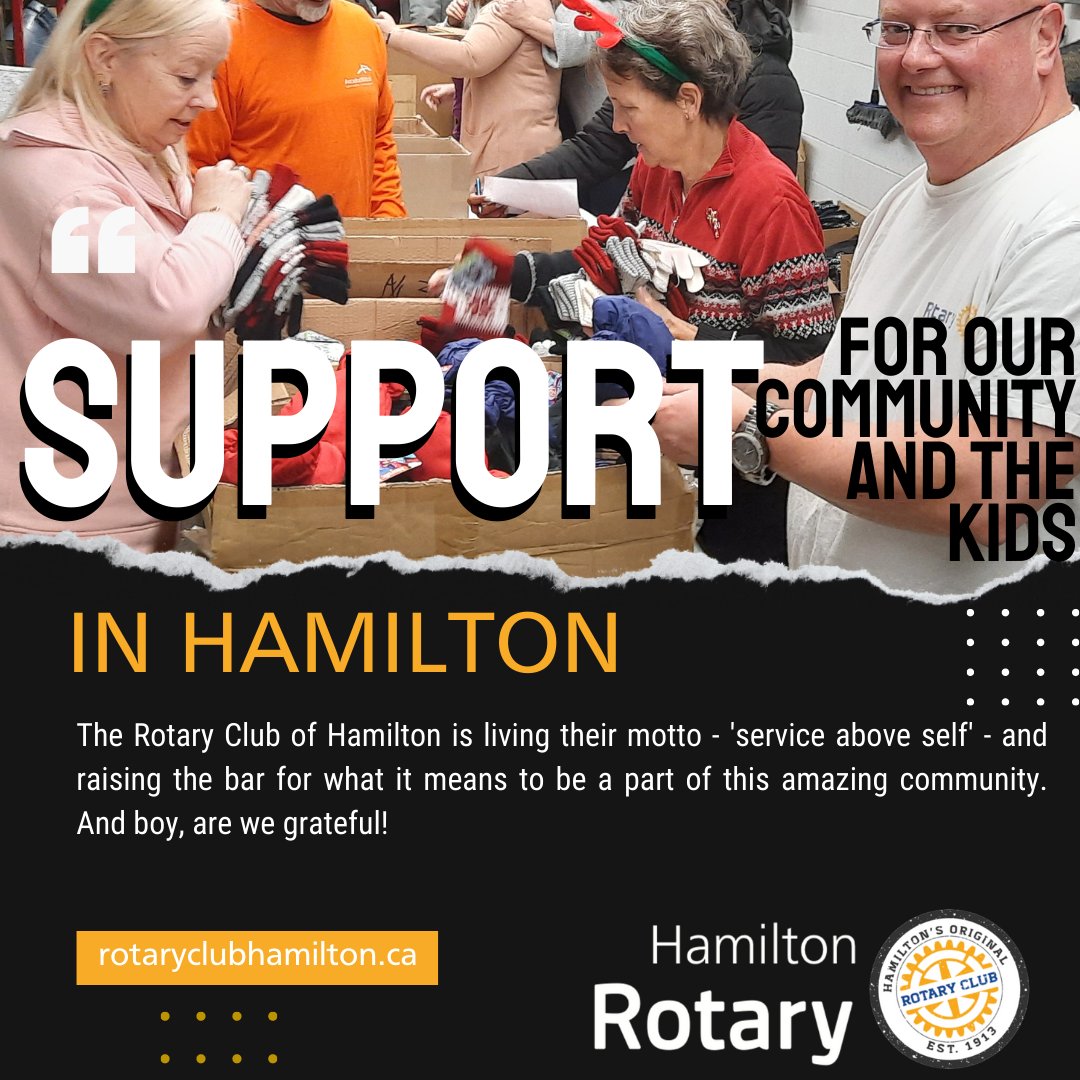 rotaryhamilton's tweet photo. The Rotary Club of Hamilton is living their motto - 'service above self' - raising the bar for what it means to be a part of this amazing community. And boy, are we grateful! #Rotary #RotaryService #Rotaryclub #Rotarycommunity #HamiltonRotary #RotaryHamilton #ServiceAboveSelf https://t.co/YZRlqsE3SG