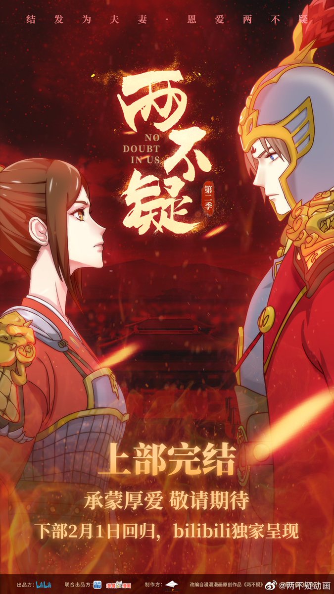 The 1st part of No Doubt In Us Season 2 ended and now, the 2nd part had been scheduled for release on February 1. Yes, we don't need to wait that long. :)