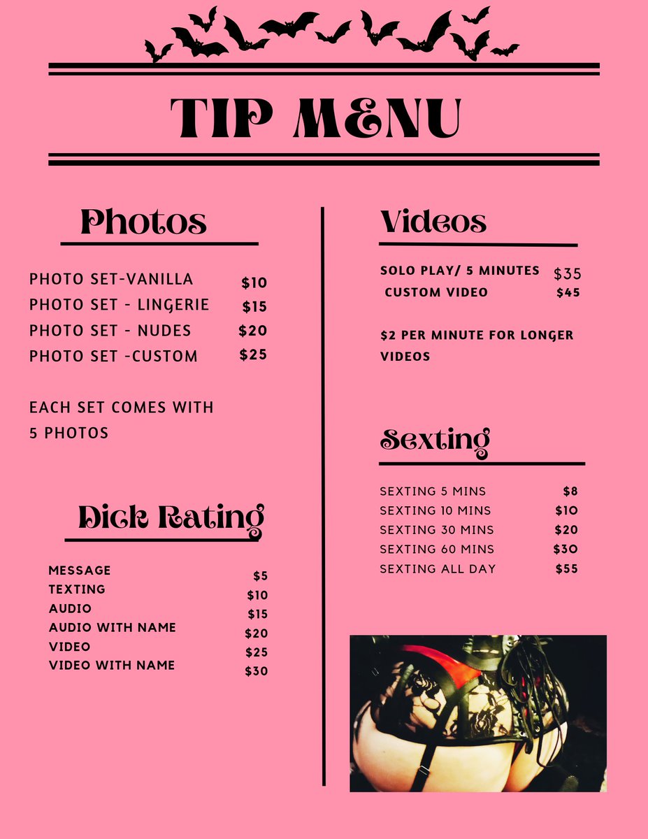 LilithWhiskey's tweet photo. I now have a tip menu ! Come check it out on my https://t.co/oWzYnxUvxk Also get 35% off for your first month !
#onlyfans #bigtittygothgirl #gothbabe #onlyfanspromo #onlyfansbabe #bigtiddygoth #gothgirls #gothbabe #punkbabe #kinky #bigtits #bignaturaltits https://t.co/mZLxCEYbFz