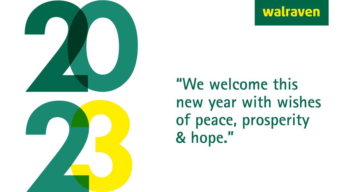 🎉 Walraven would like to wish everyone good health and happiness in the new year ahead!

Happy 2️⃣0️⃣2️⃣3️⃣ 💚💛

#walraven #thevalueofsmart #happynewyear #2023ready #buildingconstruction #pipesupport