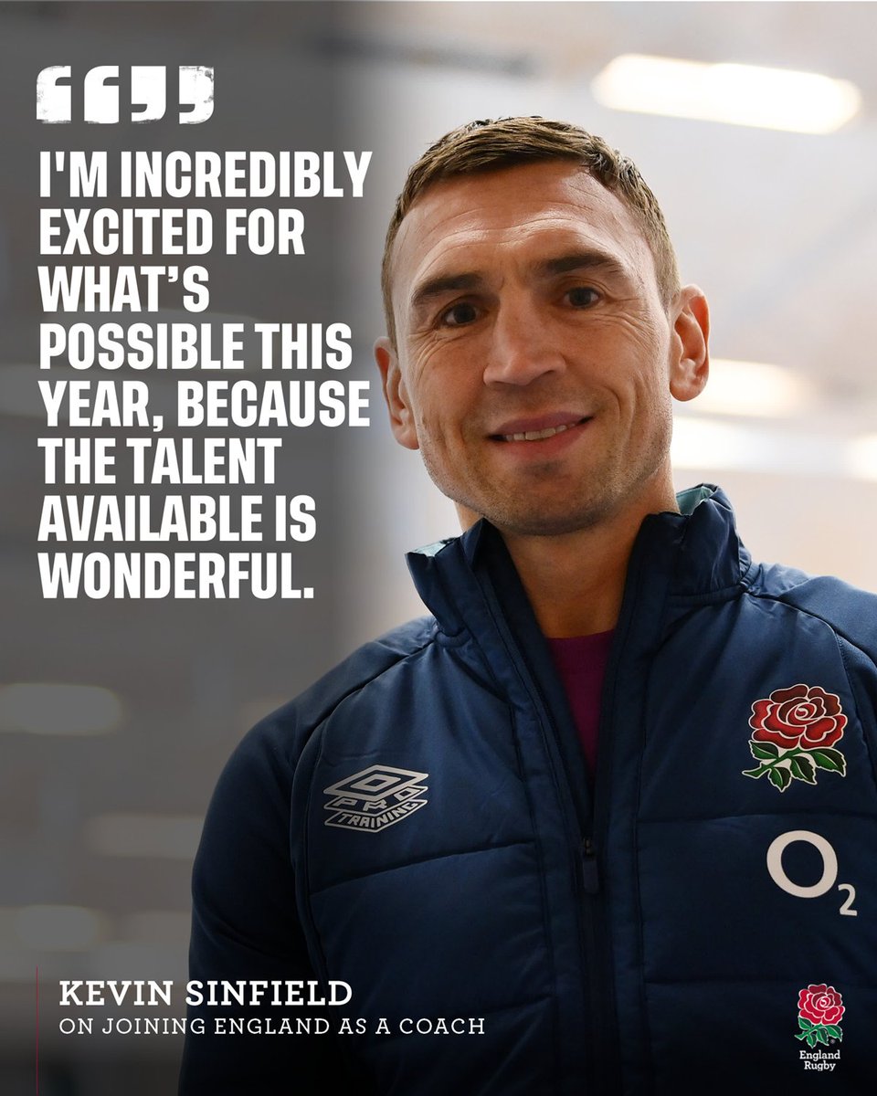 England Rugby On Twitter Kevin Sinfield Is Excited About 2023 
