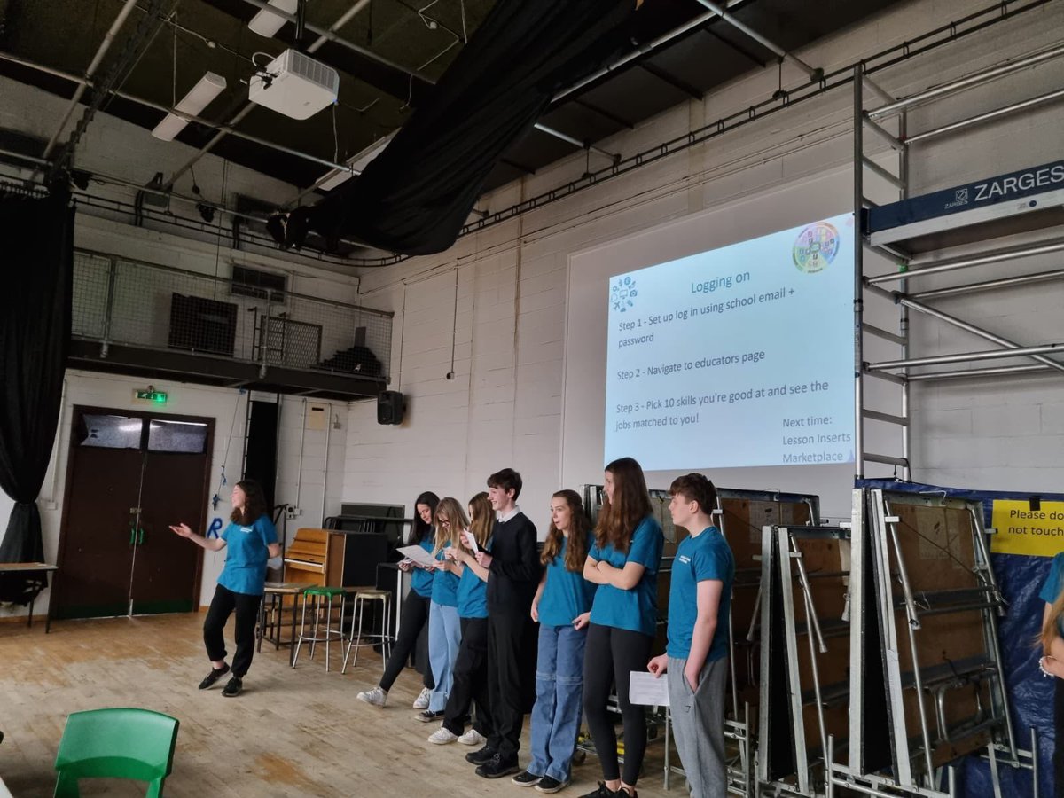 BalernoCHSHT's tweet photo. So proud of our SCQF and MyWOW Ambassadors leading our In service staff training on MyWorldofWork, Meta Skills in each subject and SCQF https://t.co/DzZWtiZQju