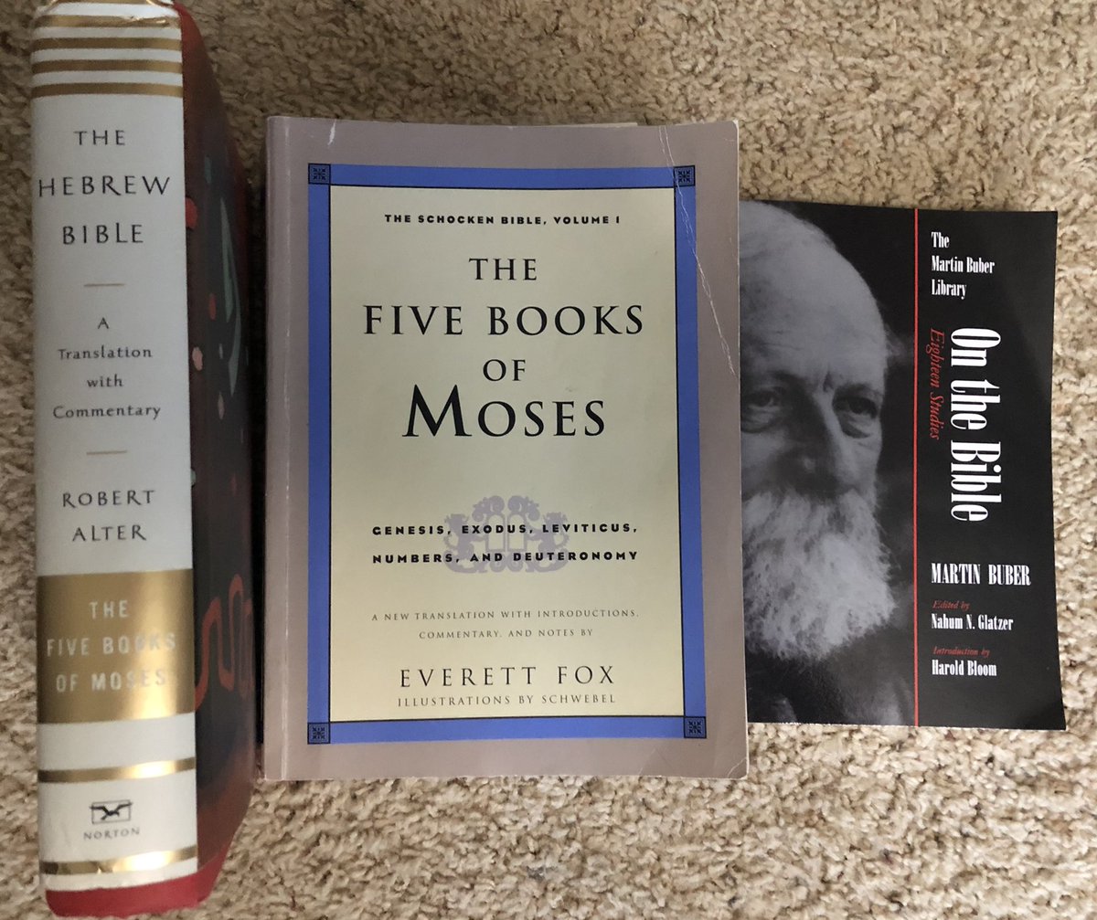 DrJustinbass's tweet photo. My favorite way to discover new books: from other great books.
Reading through #RobertAlter led me to #EverettFox (who is better than Alter) & now reading through Fox, I was led to #MartinBuber
I wonder who Buber will lead me to? https://t.co/WxGSJC7s1Y