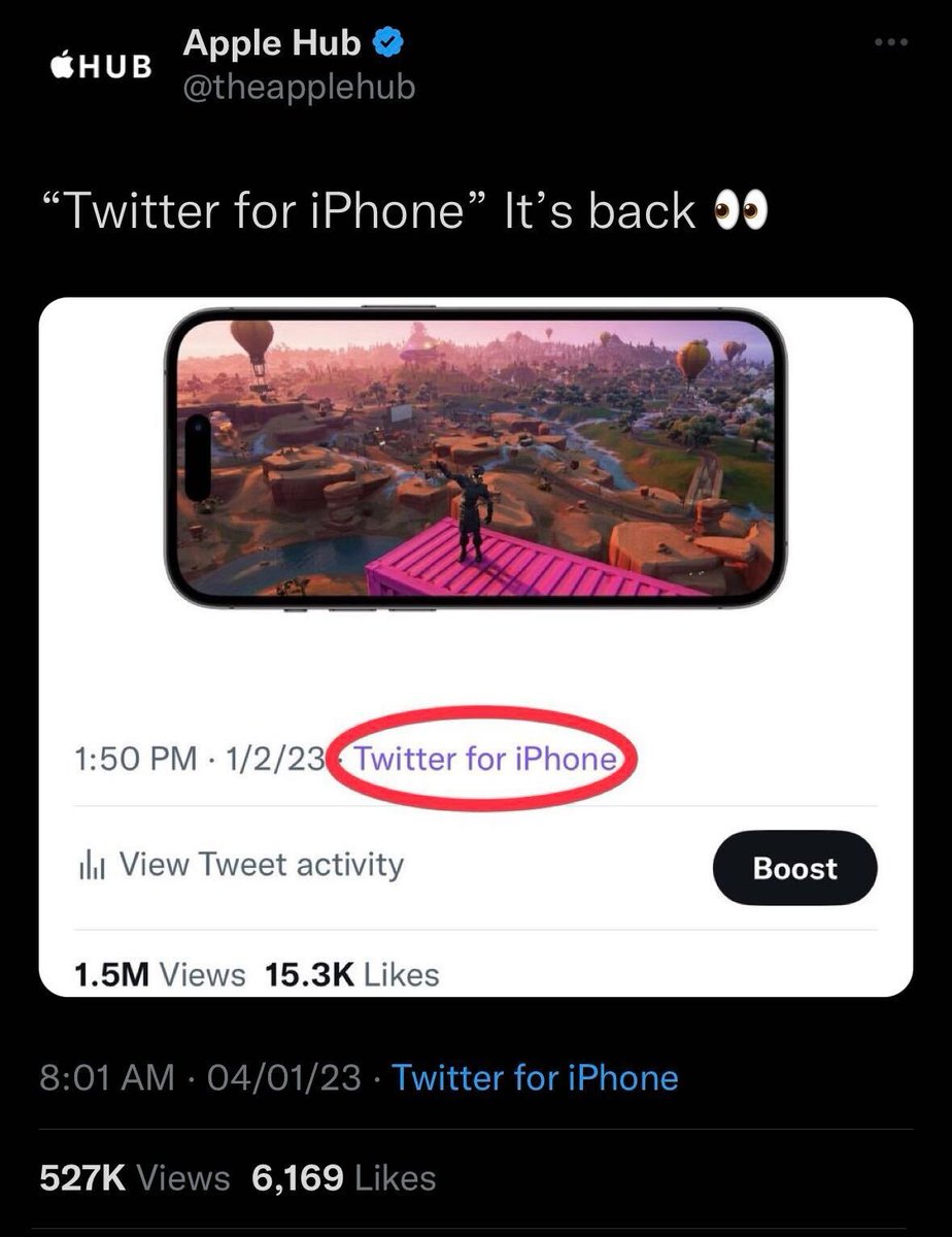 mysmartprice's tweet image. “#TwitterforiPhone” label is back. Is this showing on your account?