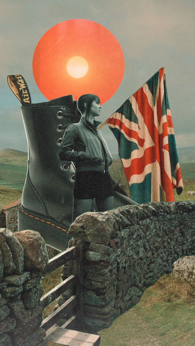 #collage #collageart #britishculture #skinheads #drmartens