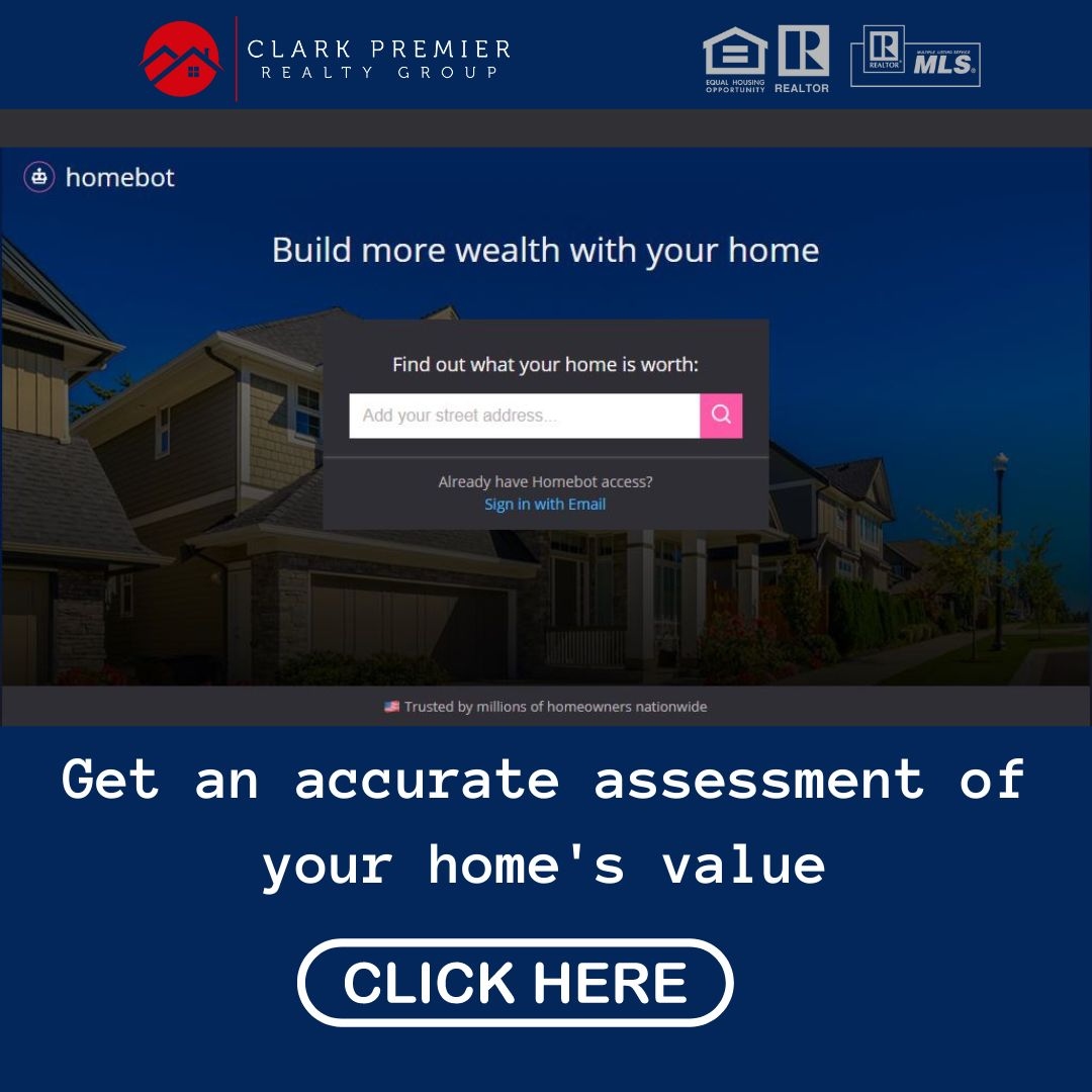ClarkPremier's tweet photo. "Get an accurate assessment of your home's value with Homebot! Providing fast and reliable estimate that you can use to make informed decisions about your property."
Try it out today: https://t.co/GLoYH0ocxL
#homebuying #rentalproperty #homeforsale #lanhammd #homebot #homevalue https://t.co/VNb3sZMwsP