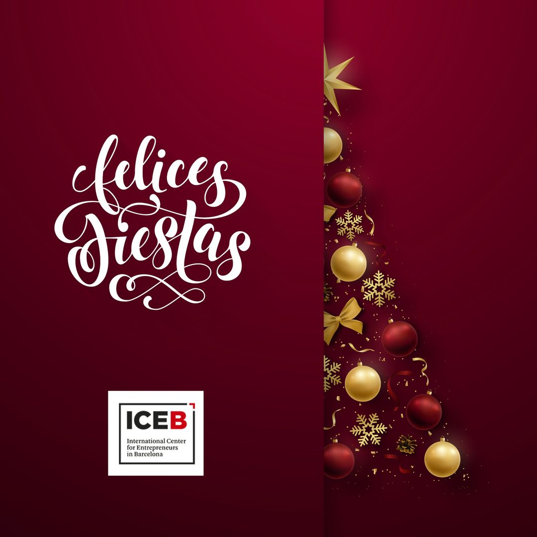 Desde ICEB les queremos desear los mejor en estas fiestas y agradecer a todos por colaborar  con el desarrollo del ecosistema de autónomos, emprendedores y  empresas de Iberoamérica.
¡Seguimos impulsando el talento emprendedor y creando puentes entre nuestros países!
