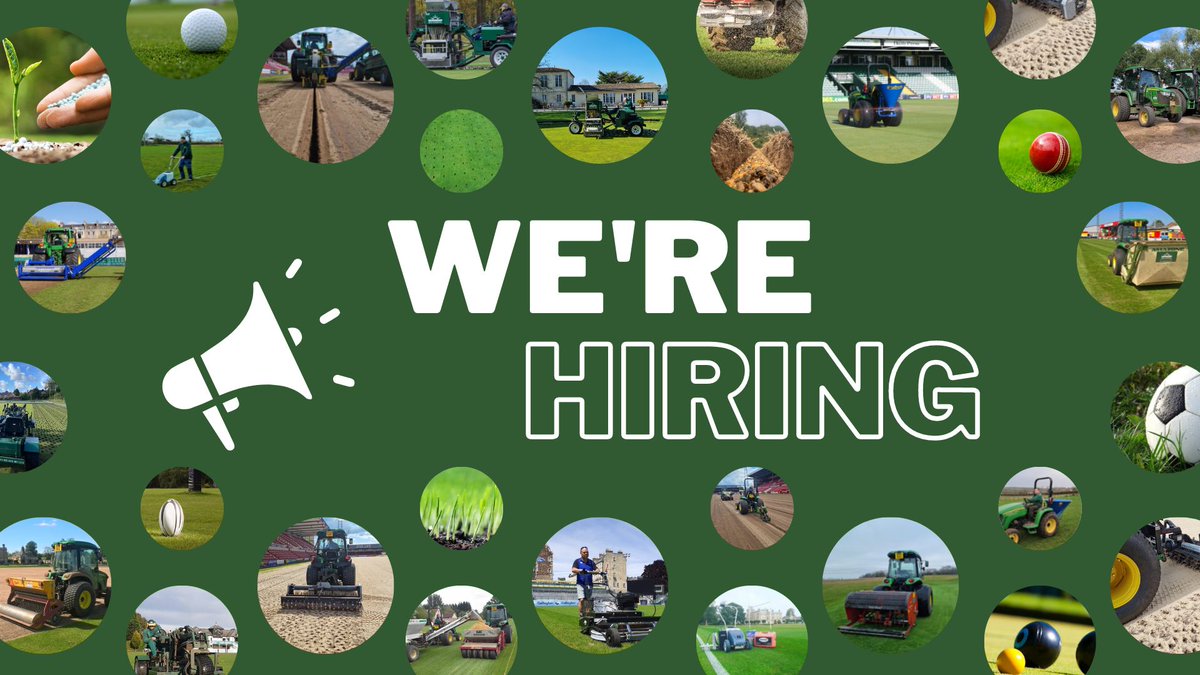 EcosolTurfcare's tweet photo. New Year -New Job? Fancy operating our specialist DrillnFill aerators, tractors, drills, mowers etc at sports clubs in the UK & sometimes in Europe? https://t.co/kwOhtzDWLE #newyearnewjob #machineryoperator #jobvacancy #jointheteam #turfcare #tractordriving #Wiltshirejob https://t.co/qi2Yiy6M2K