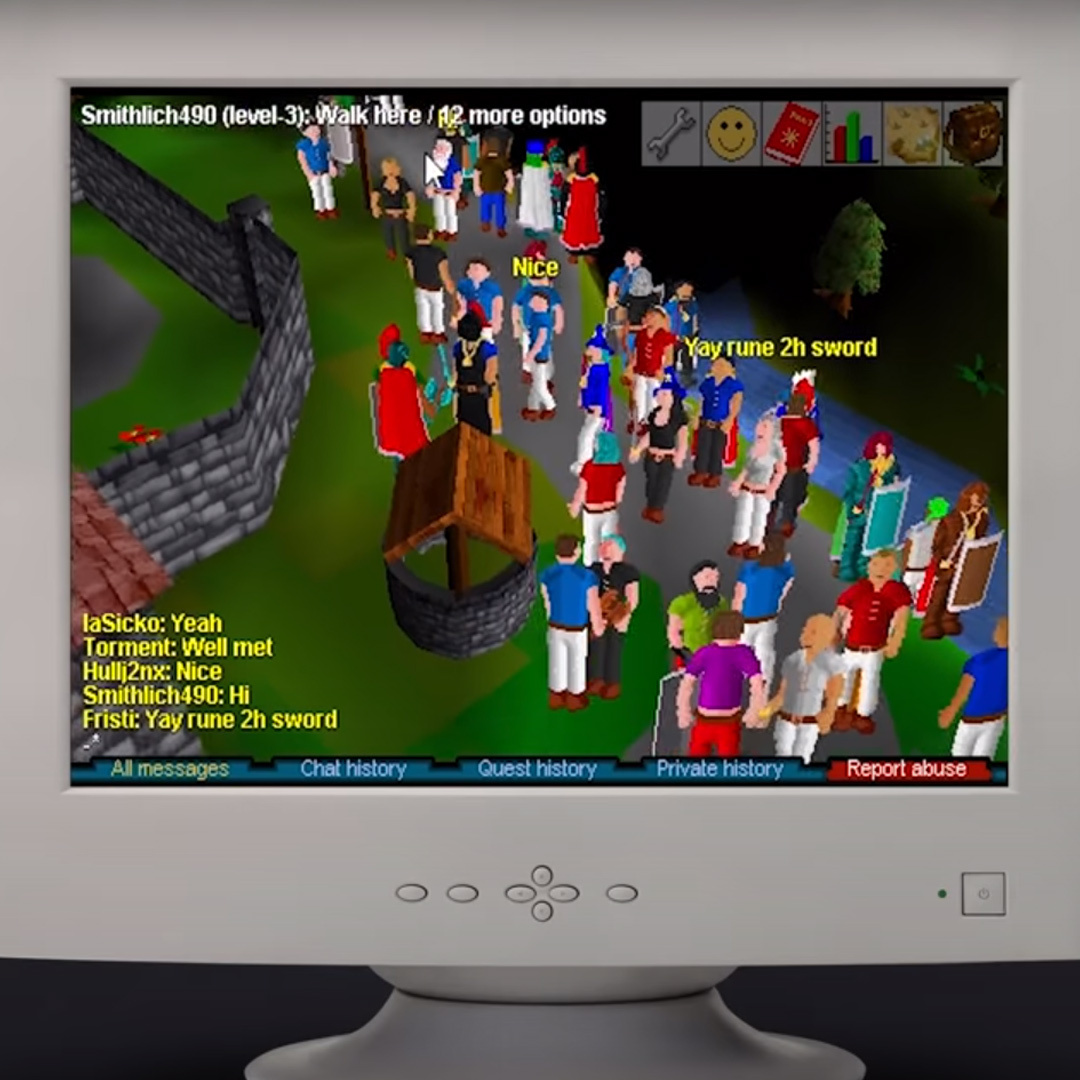 ⌛ 22 Years already - Time is flying by. 

🥂Here is to another Happy Birthday for RuneScape, from all of us here at the Jagex team.

Thank you for joining us on this journey. ❤️ We hope that 2023 will be another stellar year