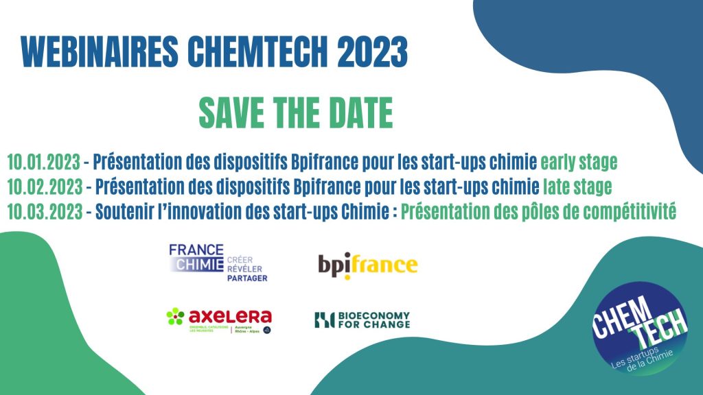 B4C_eu's tweet photo. 📅 Vous êtes une #startup de la #Chimie ? Vous souhaitez faire financer vos #projets et être accompagné pour vos #innovations ? Inscrivez-vous dès maintenant aux webinars de la #ChemTech !
👉 https://t.co/9Lse5hB9Kp https://t.co/9IOUgY5qsu