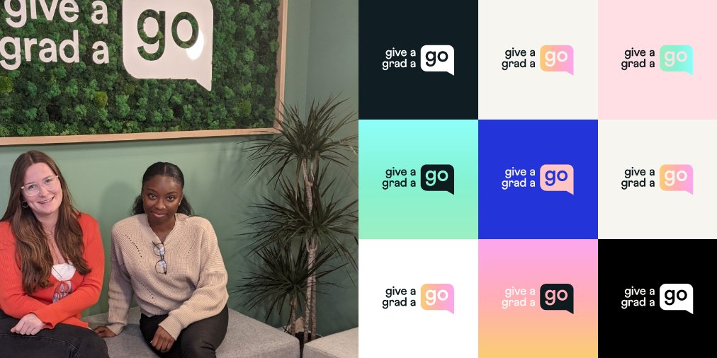 We collaborated with Give A Grad A Go to create a new look and feel for the brand.

Check it out - plugandplaydesign.co.uk/recruitment-br…

#branding #brandidentity #brandagency #recruitment