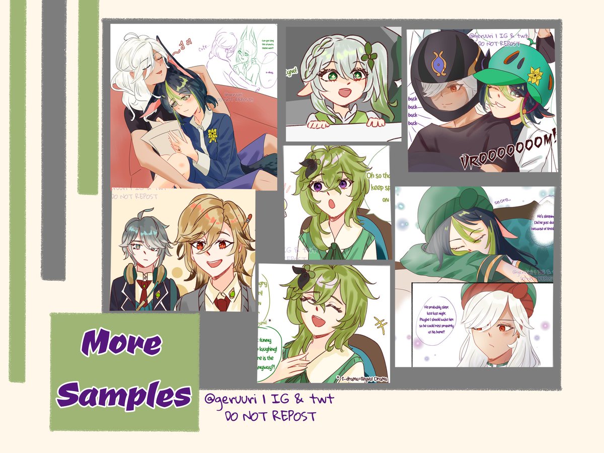 geruuri's tweet image. Hello! My commissions for 2023 are open! Feel free to slide into my dms if interested, I'll be happy to work with you~ 
Rts, likes and ko-fi donations are appreciated! It would be a great help for my future college fees🥰 have a great day! #ArtistOnTwitter #commissionsopen #comms