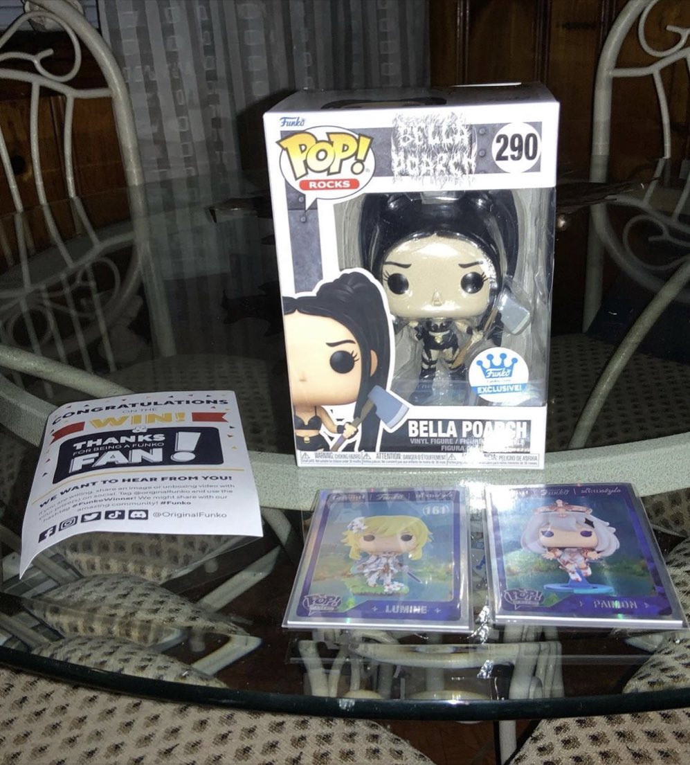 briannacotter27's tweet image. Thank you so much @OriginalFunko #funkowinner #FunkoPops