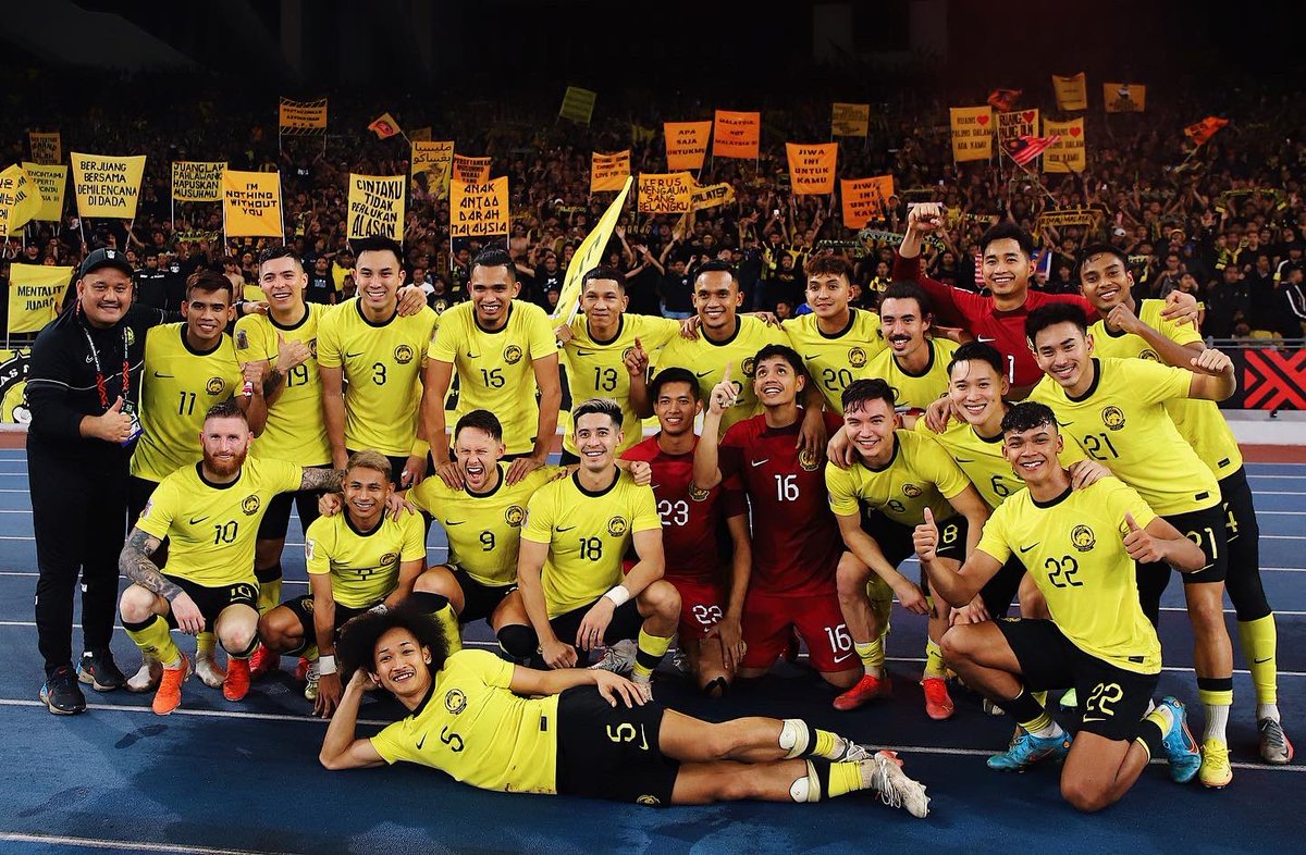 _DinieSuhaimi's tweet photo. ๐ฒ๐พ ๐ ๐ธ๐ฌ
#MASvSGP #HarimauMalaya #AFFMitsubishiElectricCup2022 https://t.co/Ovd6r78KrE