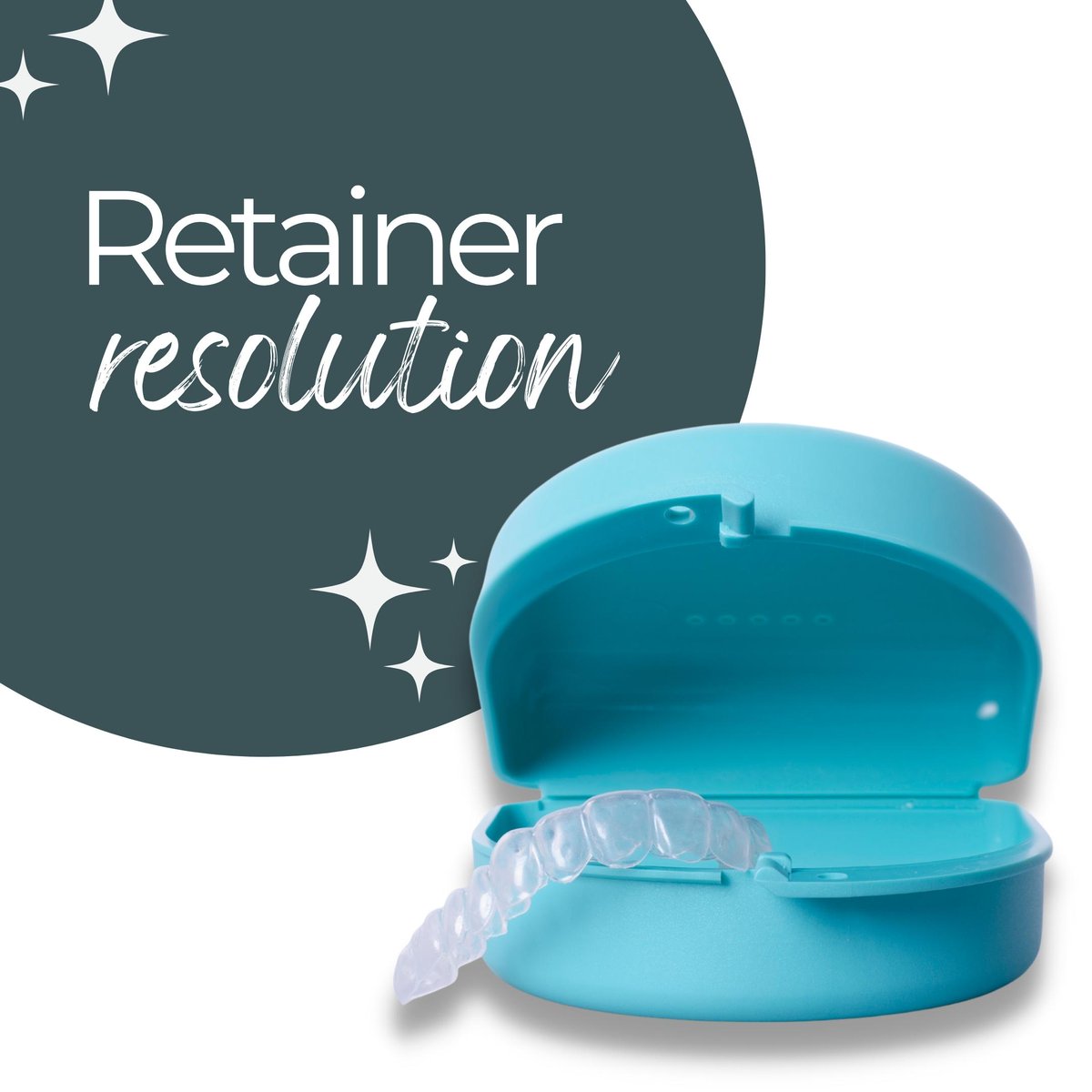 doctorgibson's tweet image. If you haven't made your new year's resolutions yet, make sure to add wearing your retainer to the list! ?? #resolution #retainer #NewYears
