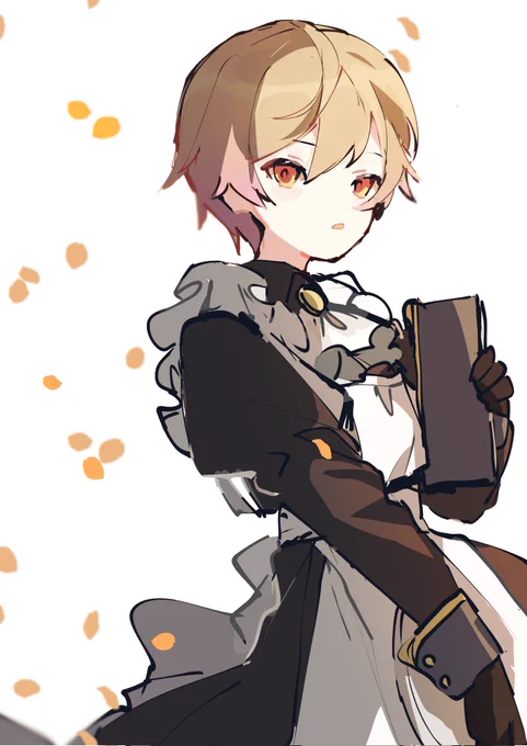 これは相互に送った二次創作絵です※ミリしらなので全てを許してください 