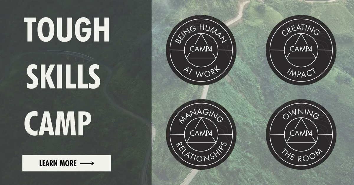 camp4network's tweet photo. Our #ToughSkills Camp is comprised of 4 virtual workshops that will help you kick start your 2023 #careergoals. Learn, and practice, the least commonly taught and most difficult-to-master skills that will set you apart from your peers.

Save your seat now! https://t.co/GGwQVjYCzb https://t.co/S10T3l75ly