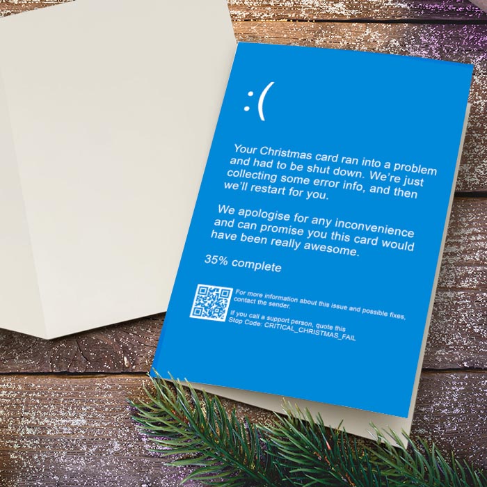 Synchroworks's tweet photo. The perfect IT #Christmas card doesn't exi-

#techmeme #techtwitter #cybertea #infosec https://t.co/tCcjVdiFqV