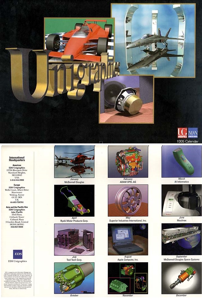 NxHistory's tweet image. · Happy New Year 2023!
The UNIGRAPHICS CALENDAR has been a great opportunity for UNIGRAPHICS customers ...
· Today: 1995, 1996, 1997 ...
#nxhistory #unigraphics #nxcad