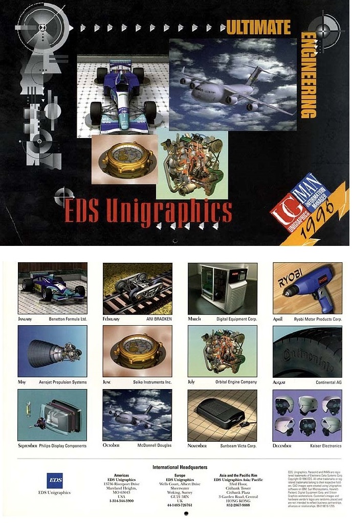 NxHistory's tweet image. · Happy New Year 2023!
The UNIGRAPHICS CALENDAR has been a great opportunity for UNIGRAPHICS customers ...
· Today: 1995, 1996, 1997 ...
#nxhistory #unigraphics #nxcad
