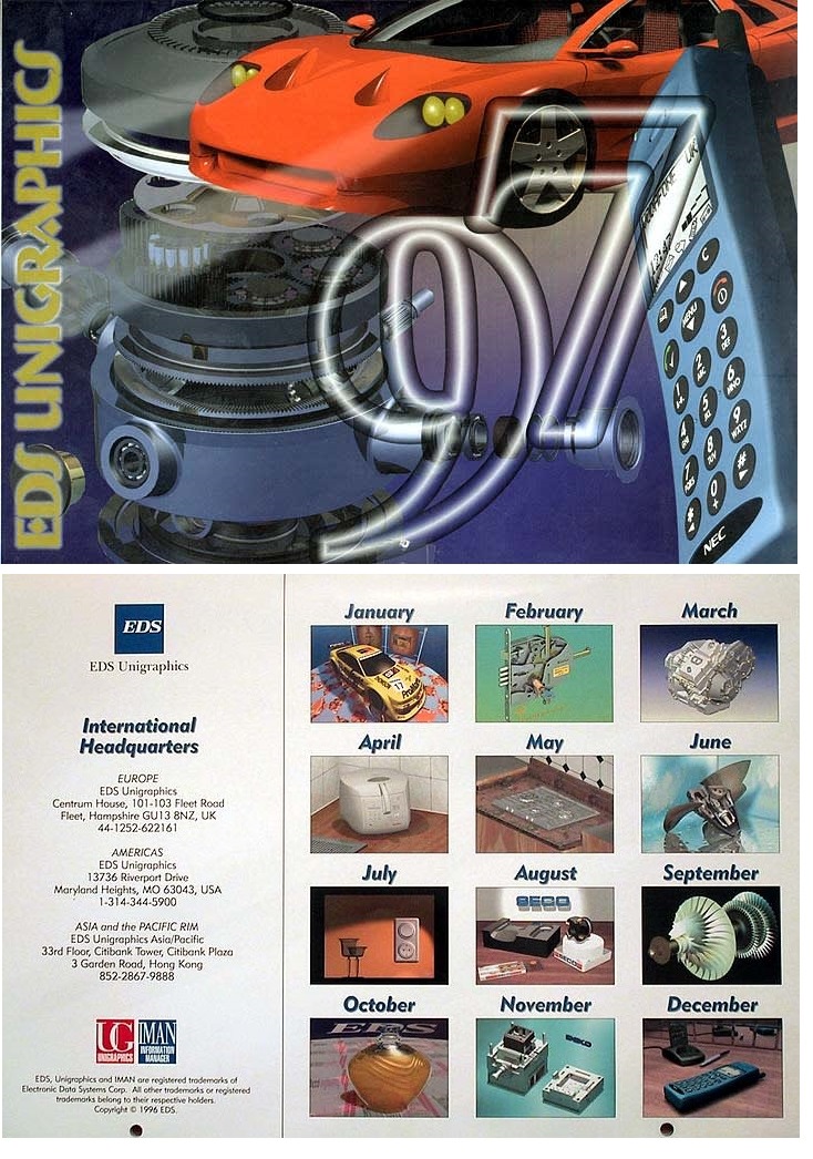 NxHistory's tweet image. · Happy New Year 2023!
The UNIGRAPHICS CALENDAR has been a great opportunity for UNIGRAPHICS customers ...
· Today: 1995, 1996, 1997 ...
#nxhistory #unigraphics #nxcad