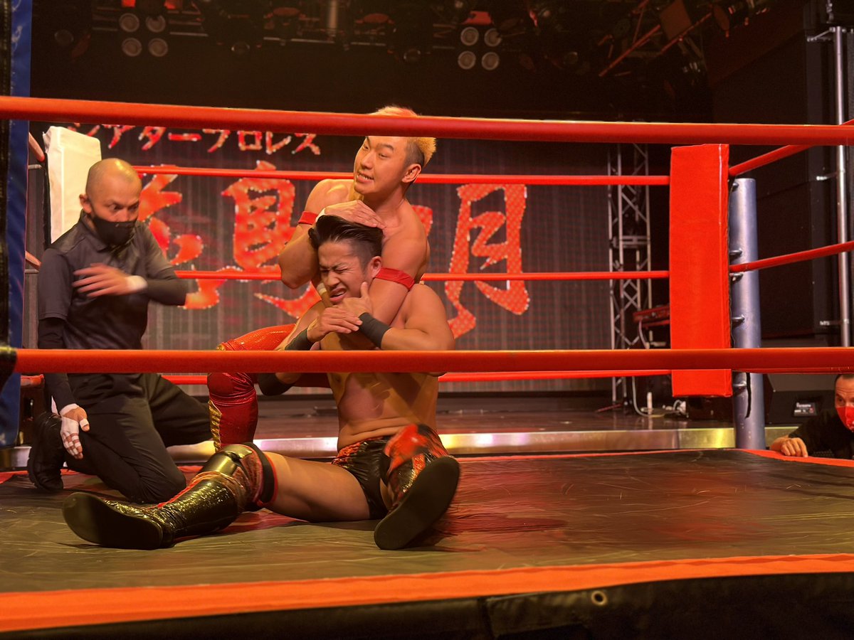 Mikio0420's tweet photo. 久しぶりの花鳥風月さん✨
プロレス観戦楽しかった❤︎
#シアタープロレス花鳥風月 https://t.co/RbjVdLcXQu