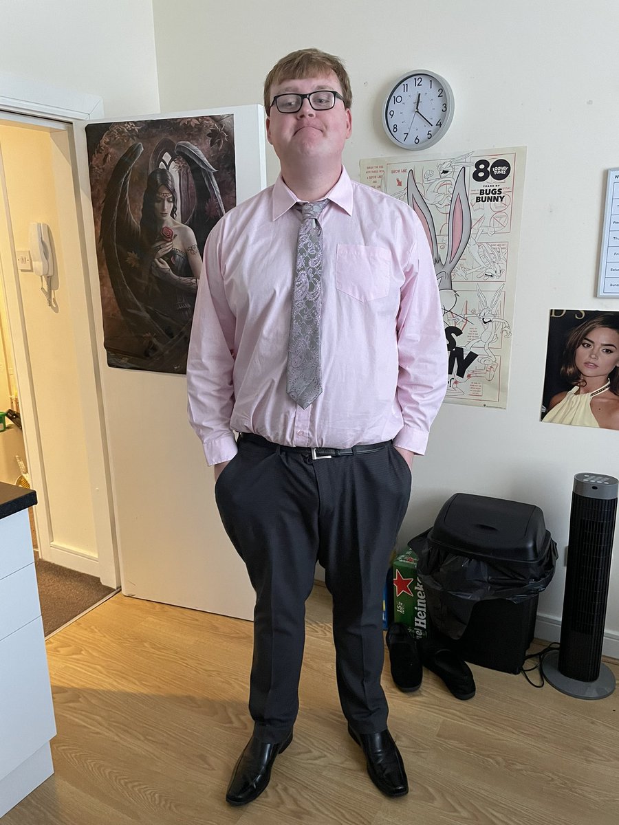 EmpowermentPas1's tweet photo. Today Thomas attended @WirralMencap for an interview to become a trainer for the Oliver MCGowan training for hospital staff and he got the job !!! He will do Oliver proud ! @PaulaMc007 https://t.co/VKLS1YQWaF