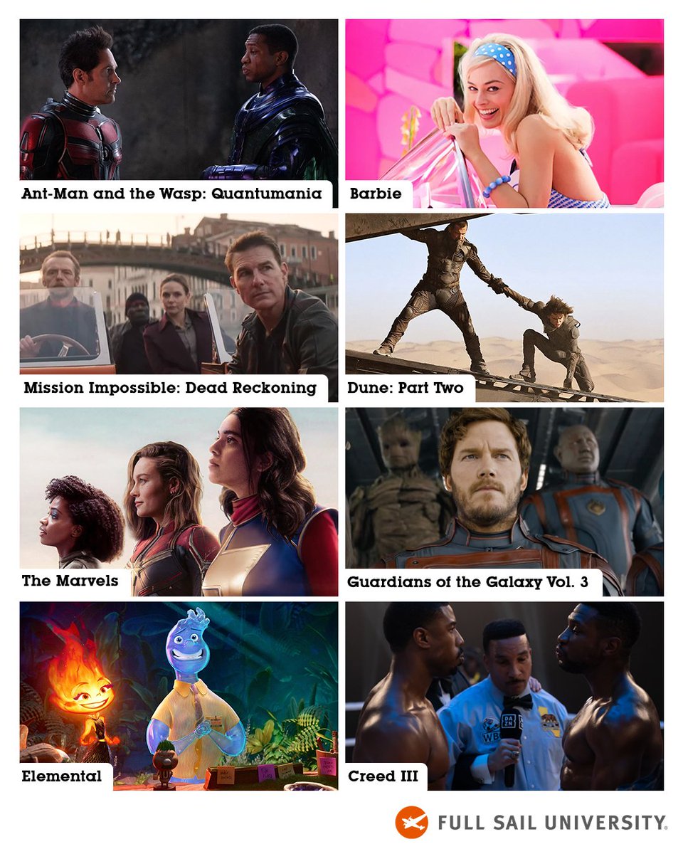 FullSail's tweet photo. What film release are you anticipating most in 2023?
🤔🎥🎬 https://t.co/WEGhzGyJoG
