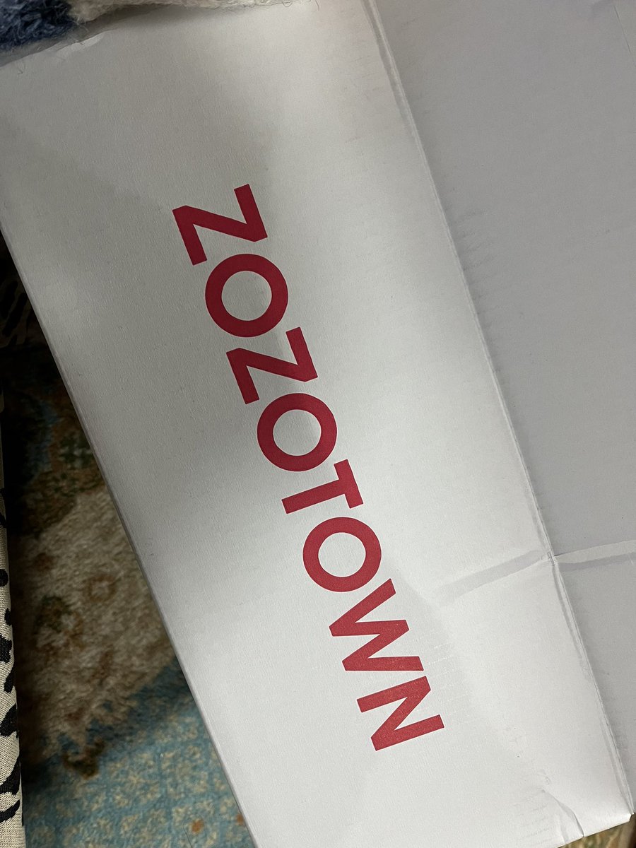 mm722225's tweet photo. 届いた！！

#ZOZOSALE箱CP https://t.co/8efbqf1jFK