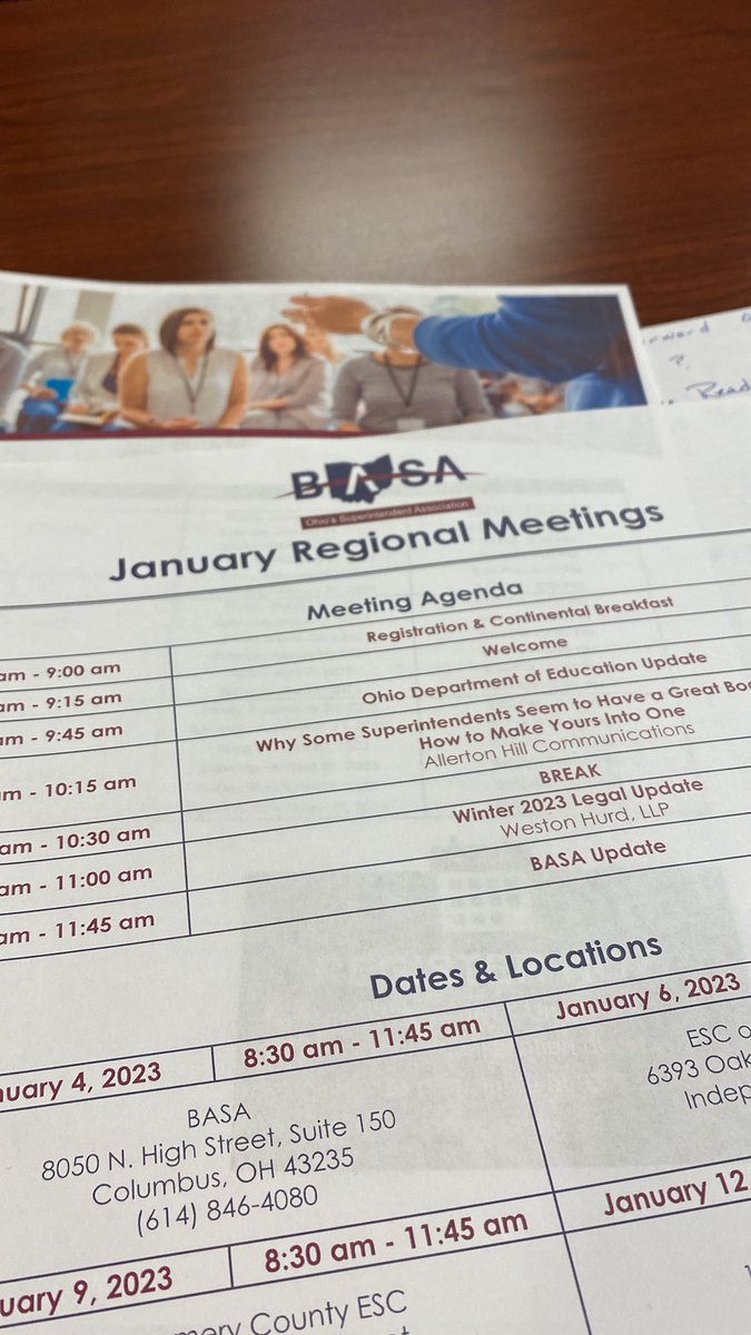 BASA Regional Meeting today always so informative.