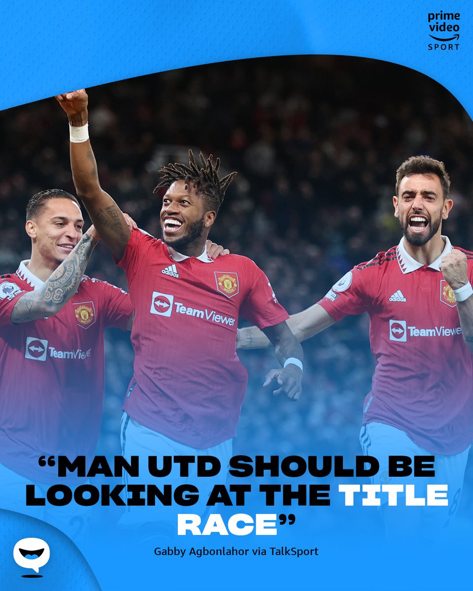 Amazon Prime Video Sport on Twitter "Are Man Utd in the title race? 🏆"
