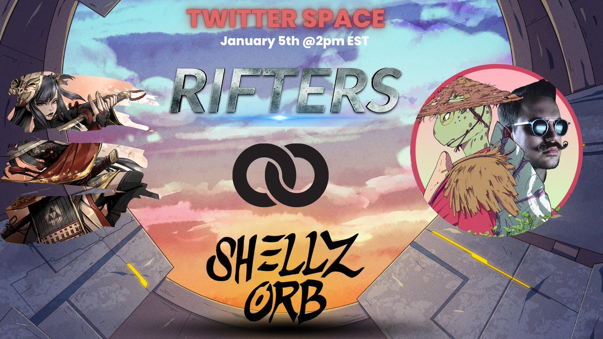 Please join us for our collaborative space with @riftersio!! 

x.com/i/spaces/1Yqxo…