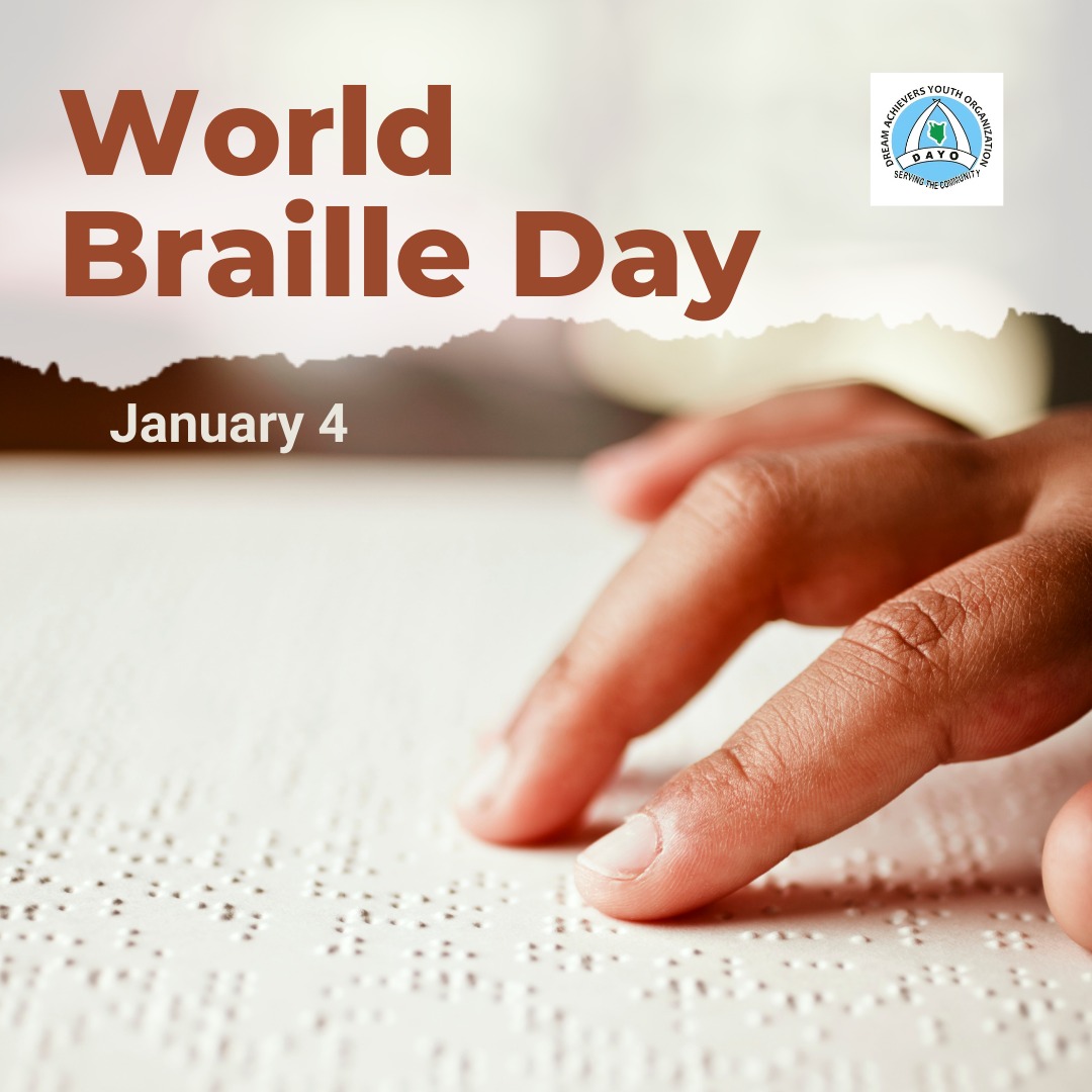 Today is an opportunity to raise awareness about the importance of braille literacy and the challenges faced by people with visual impairments in accessing written information. #BrailleDay #Welead #RHRN2ke #DayoSpeaks