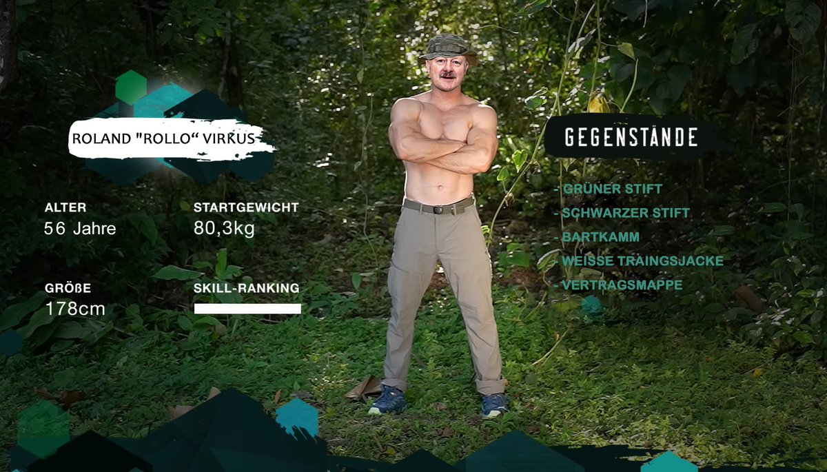 bmg_marv's tweet image. Hätte selbst Otto #Bulletproof das Leben schwer gemacht: Unser Roland &quot;Rollo&quot; #Virkus verlängert selbst auf der Insel die Verträge! #BMG