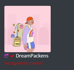 CyberFrogsNFT's tweet photo. nobody fucks as hard as our dev wizard

in light of the recent @MagicEden exploit we've created a tool for EVERYONE to use for free to check if your NFT is legit or a scam

green check mark✅ = legit
red check mark ❌= no bueno 

check here:
https://t.co/J6w14mLXcm

!SILE !FF https://t.co/QS8JIlRJwQ