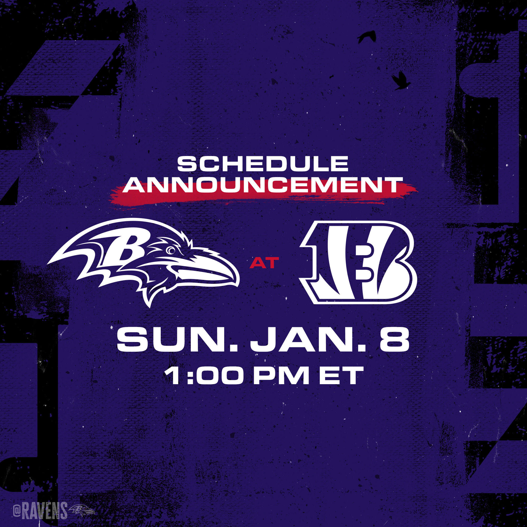 ravens game jan 1