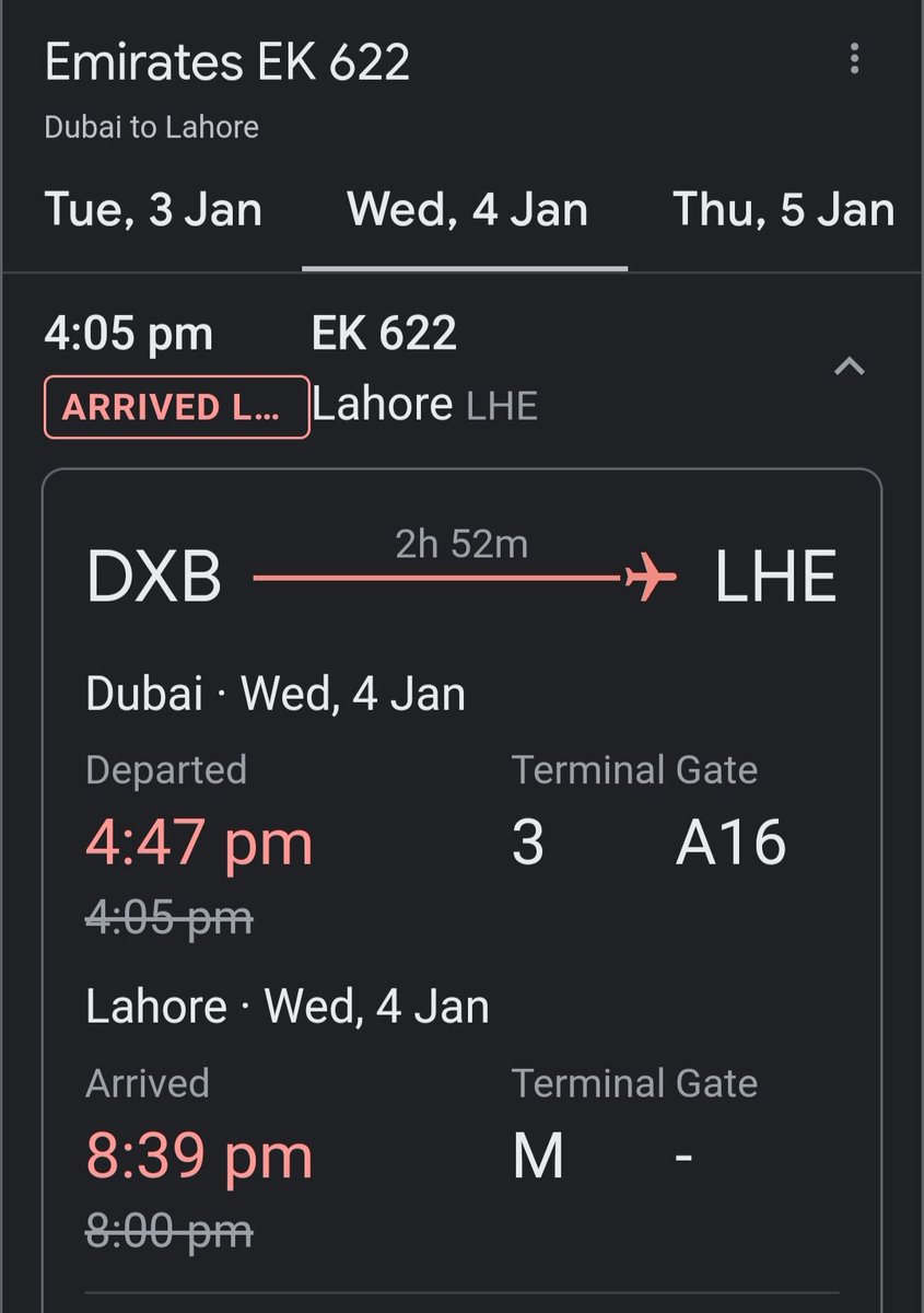 NoorUllahPak's tweet photo. #Emirates poor planning
knowing weather/fog issues in #Lahore EK-622 arrived late and scheduled departure for EK-623 at 22:30 after taxi plane was ready for take off but stopped due to #FOG. Passengers in plane for more than two hours. No update https://t.co/txopzg3rOZ