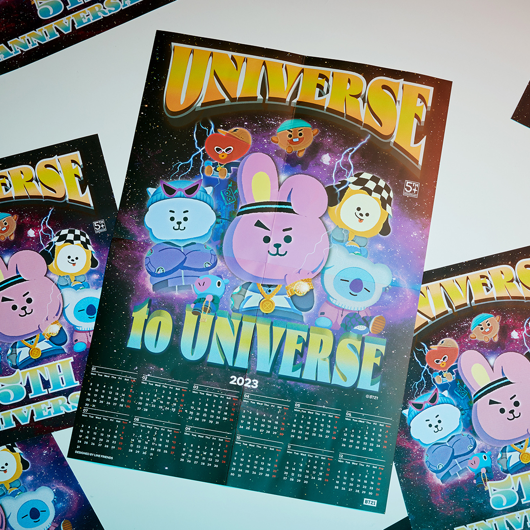 Party starts now✨

BT21 5th ANNIVERSARY FESTIVAL

Out Now:
BT21 5th Anniversary Hoodie

Coming Soon:
BT21 5th Anniversary Season’s Greetings Package

Shop now 👉 lin.ee/ppVydJF

#BT21 #5th_ANNIVERSARY #2022BT21FESTIVAL #UNISTARS #LINEFRIENDS #LINEFRIENDS_US