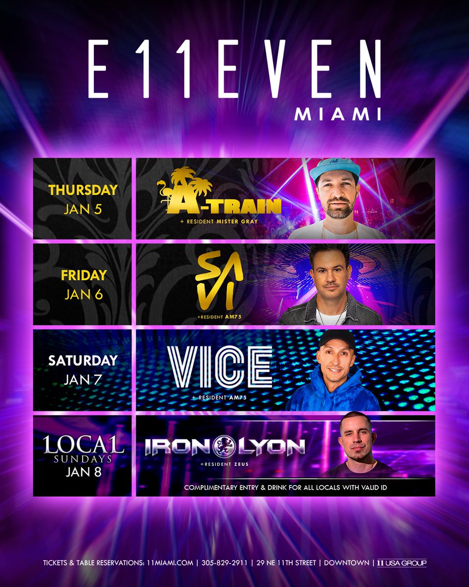 E11EVEN MIAMI tweet media
